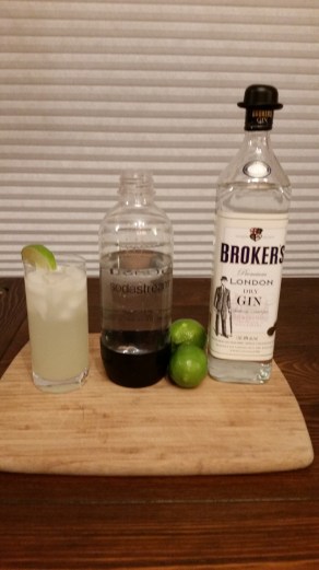 gin lime rickey