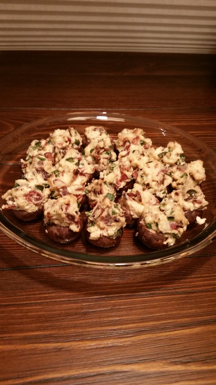 stuffed mushrooms