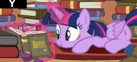 twilight sparkle books.gif